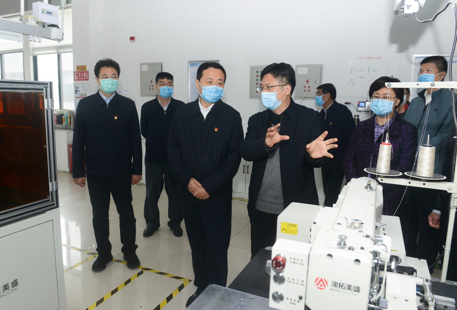 孙守刚在商丘调研疫情防控和民营企业复工复产、惠企政策落实情况