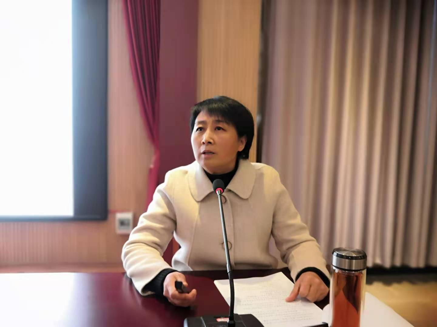 滑县县委常委,统战部长张红琳深入滑县 城关街道第一初中讲授思想政治